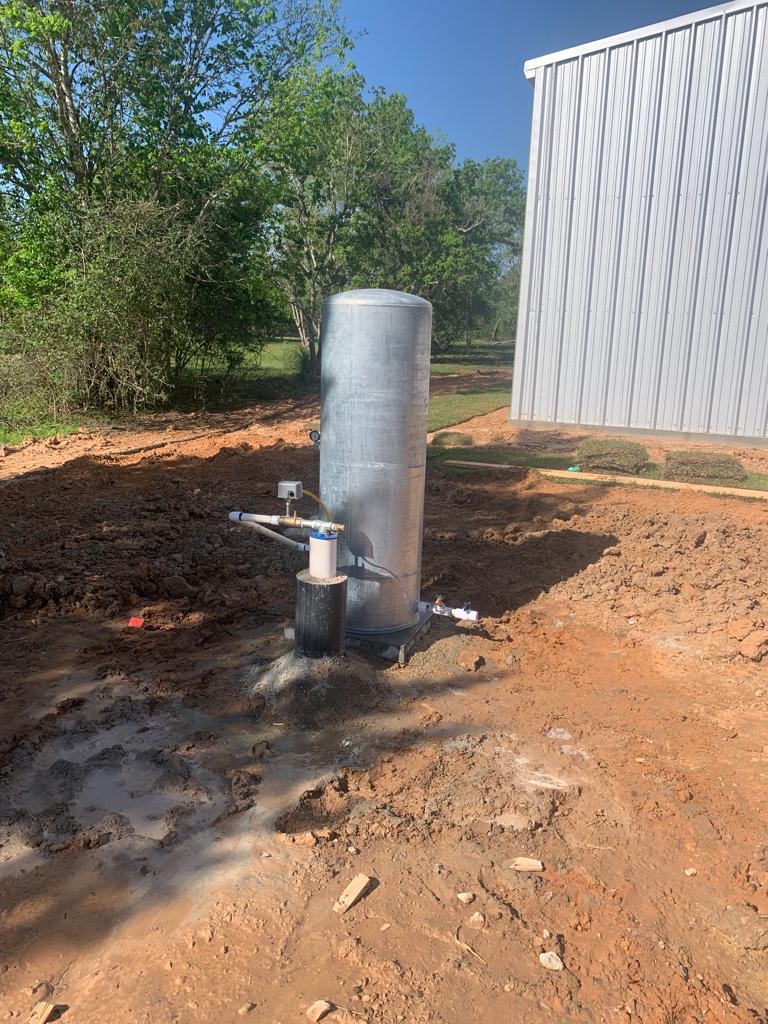 Water well installation by Gonzalez Services